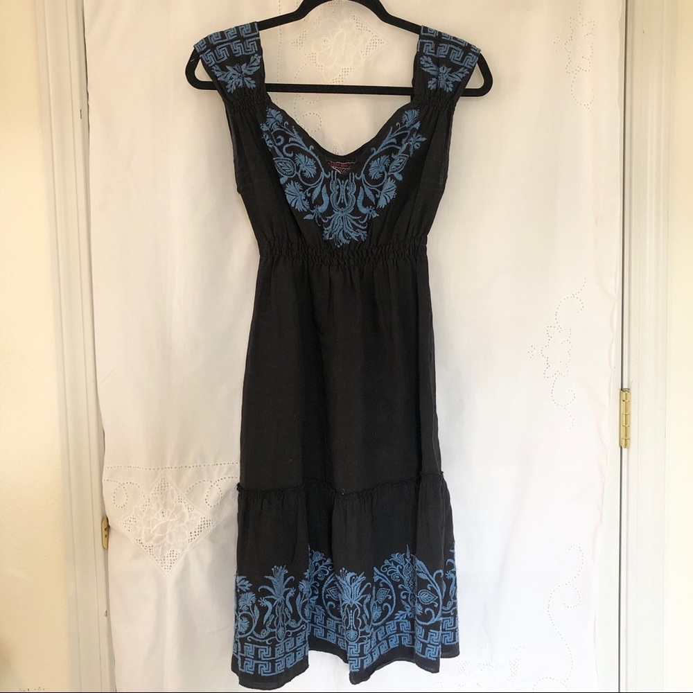 Johnny Was Embroidered Dress